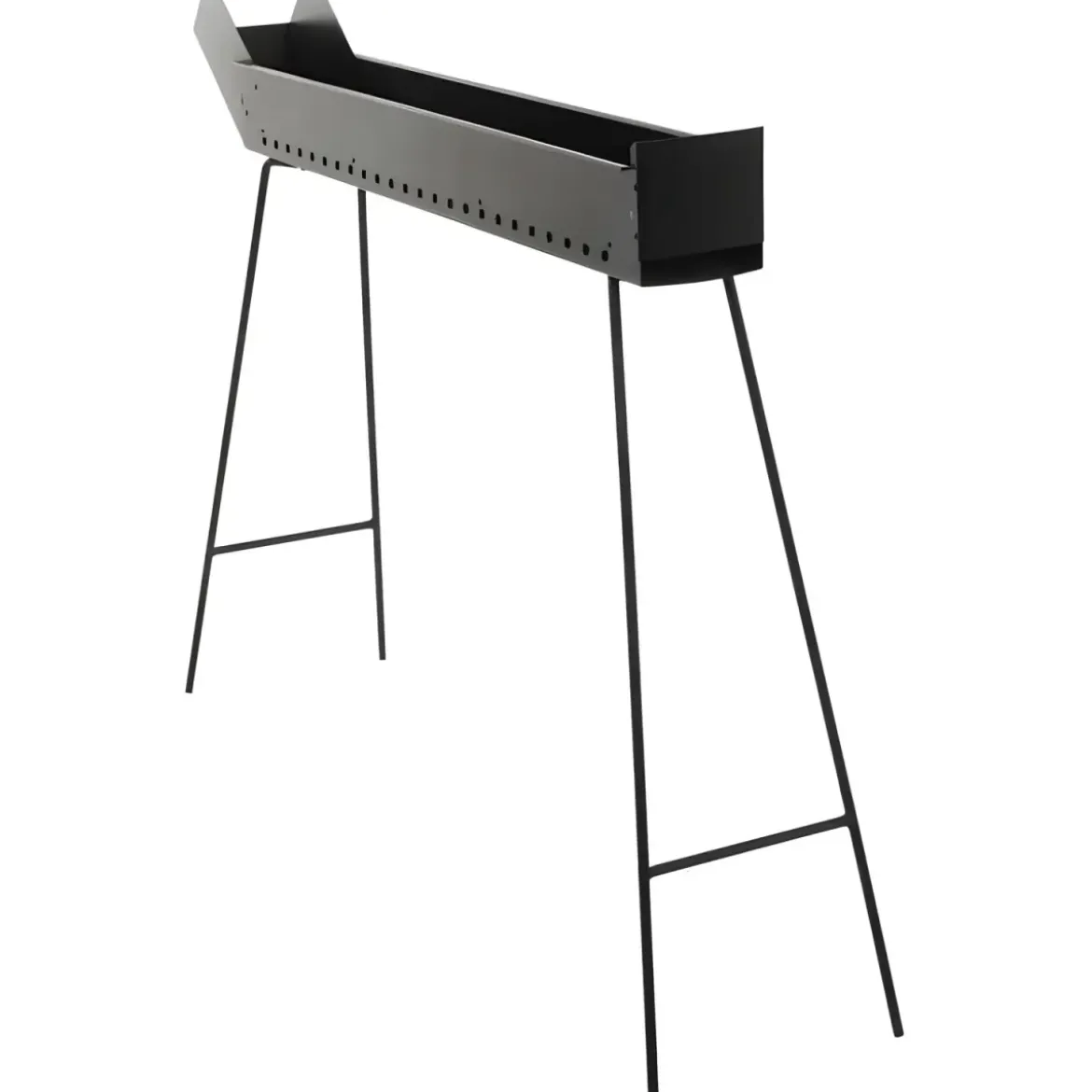 Canalina Fornacella Arrosticini Spiedini a Carbone 80x14 Pieghevole