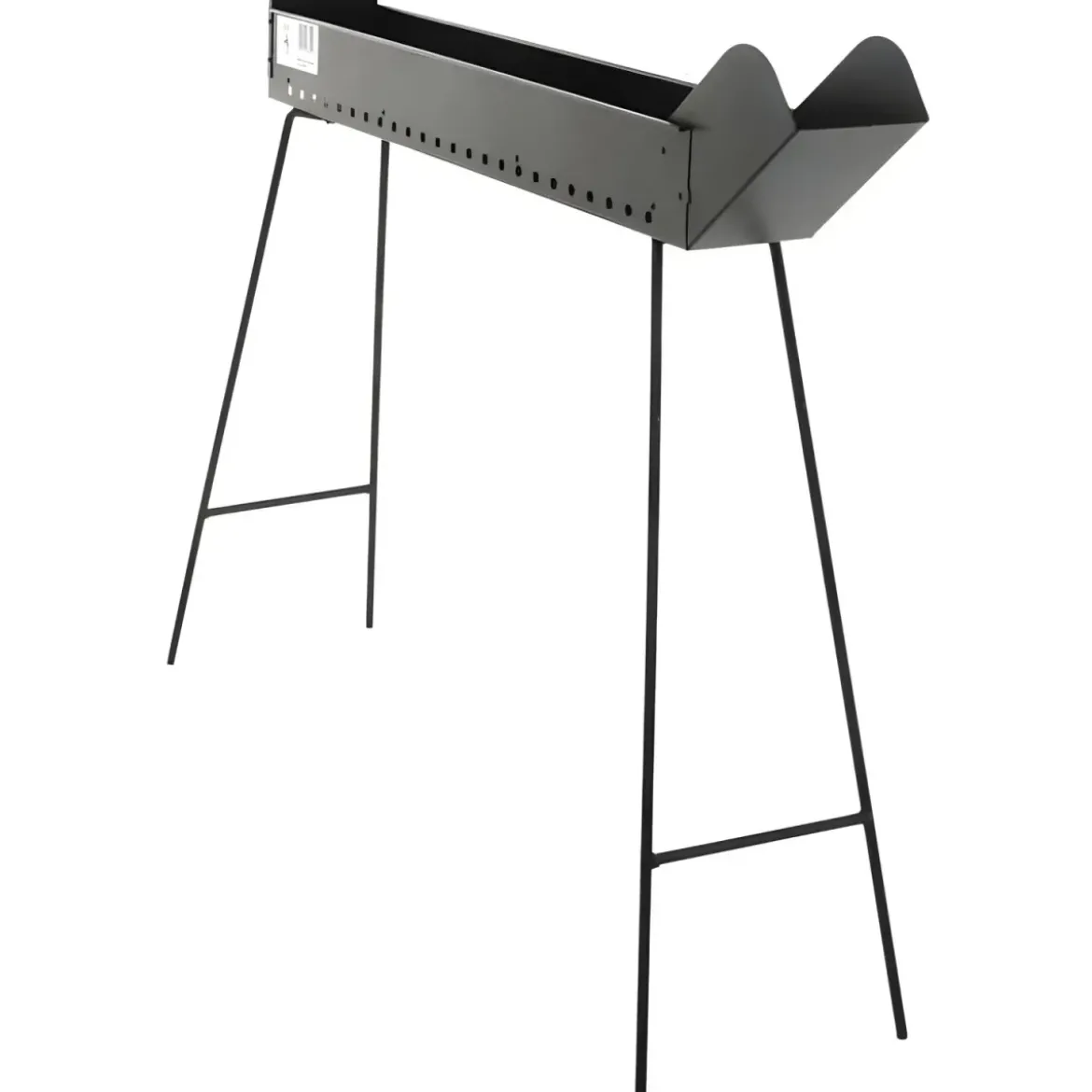 Canalina Fornacella Arrosticini Spiedini a Carbone 80x14 Pieghevole