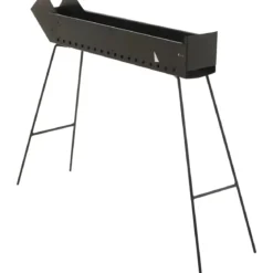 Canalina Fornacella Arrosticini Spiedini a Carbone 60x14 Pieghevole