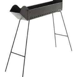 Canalina Fornacella Arrosticini Spiedini a Carbone 60x14 Pieghevole