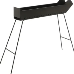 Canalina Fornacella Arrosticini Spiedini a Carbone 60x14 Pieghevole