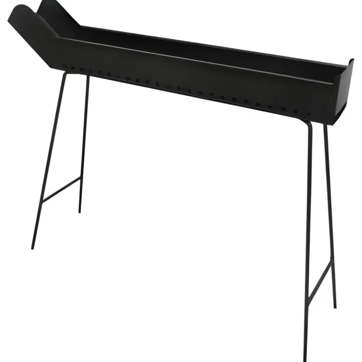 Canalina Fornacella Arrosticini Spiedini a Carbone 60x14 Pieghevole