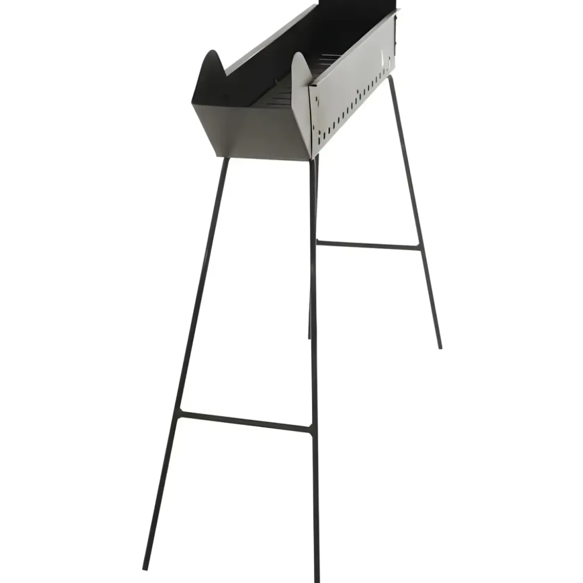 Canalina Fornacella Arrosticini Spiedini a Carbone 60x14 Pieghevole