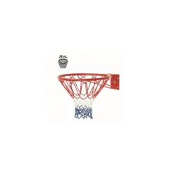 Canestro da Basket 46 cm Regolamentare Metallo Rete Pallacanestro Adulti Bambini