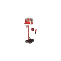 Canestro da Basket Piantana Pallone Pompa Aria Pallacanestro Bambini Regolabile