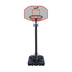 Canestro da Basket Regolamentare Regolabile Tabellone Rete Ruote Pallacanestro