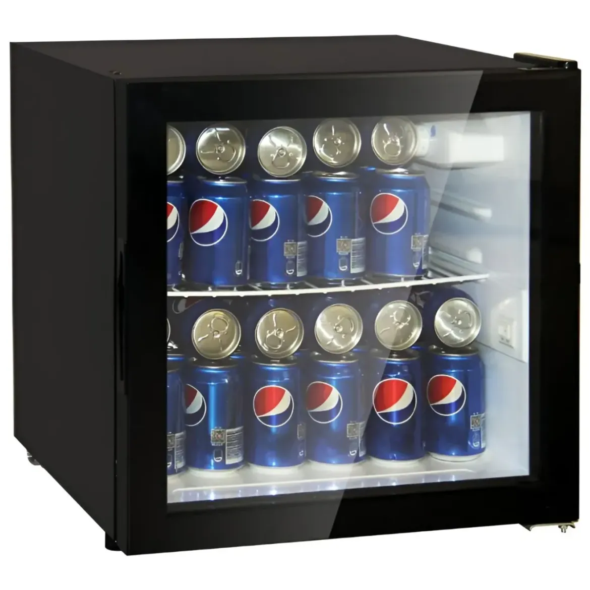 Cantinetta Frigo Defrost 46L Nero Porta Reversibile Libera Installazione