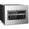 Cantinetta Vino a Incasso 17 Bottiglie Ventilata Classe F Inox LED