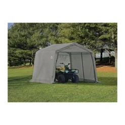 Capanno Gazebo Rimessa per Attrezzi da Giardino Arredo Esterno Capannone in PVC
