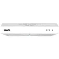Cappa per Cucina 60 cm Sottopensile Samet 3 Velocità Bianco Classe G
