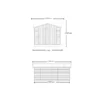Carport Box Auto 3x5.2 in Legno 16 mm Moto Garage Casetta Ricovero per Attrezzi
