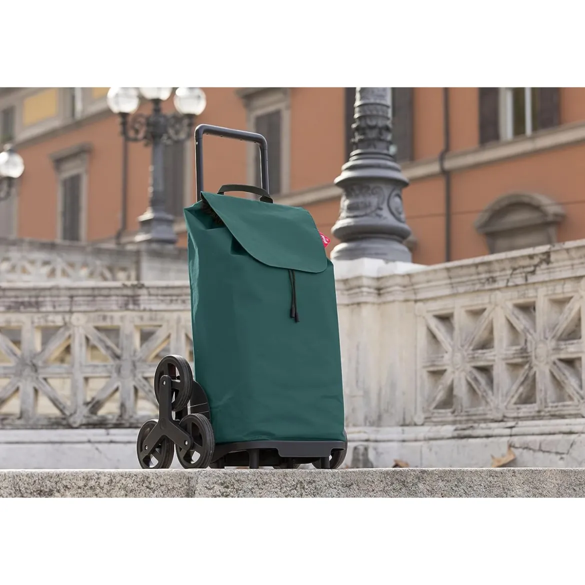 Carrellino per Spesa Gimi Impermeabile 52 lt Carrello Pieghevole Verde