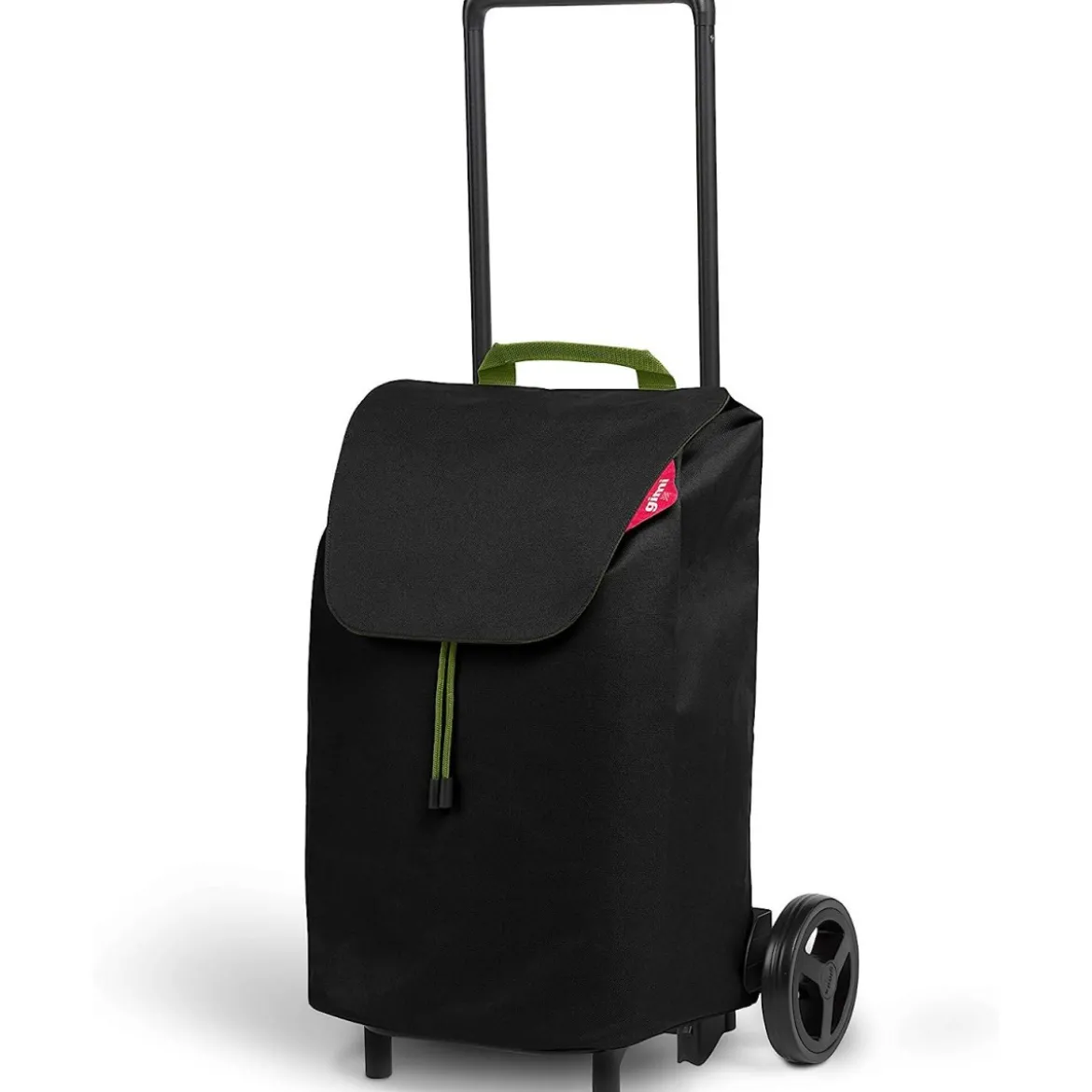 Carrellino per Spesa Impermeabile 40 lt Carrello Gimi Pieghevole Nero