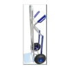 Carrello Alluminio Bravetta Traporto max 150kg Portapacchi 2 Ruote Trasloco
