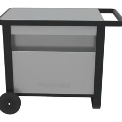 Carrello per Barbecue Campignaz in Acciaio con Ripiano Estraibile