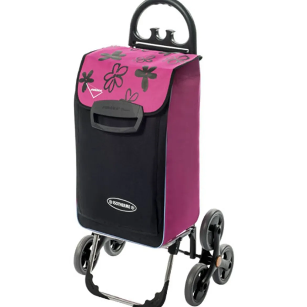 Carrello per Spesa con 6 Ruote Resistente da 68 lt Trolley Termico