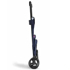 Carrello per Spesa Pieghevole Carrellino con Ruote Impermeabile Blu