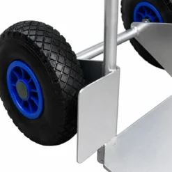 Carrello Portapacchi Bravetta in Alluminio 48x50x112 cm Max 150kg