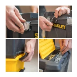 Carrello Porta Utensili con Ruote Trolley Stanley Organizer Attrezzi da Lavoro