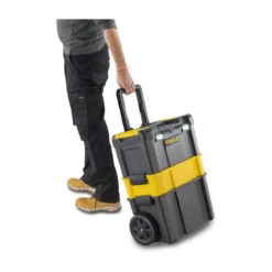Carrello Porta Utensili con Ruote Trolley Stanley Organizer Attrezzi da Lavoro