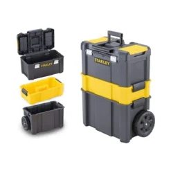 Carrello Porta Utensili con Ruote Trolley Stanley Organizer Attrezzi da Lavoro