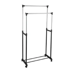 Carrello Stender Appendiabiti Porta Abiti con Ruote Economico Stand Attaccapanni