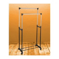 Carrello Stender Appendiabiti Porta Abiti con Ruote Economico Stand Attaccapanni