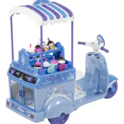 Carretto dei Gelati Elettrico per Bambini 7,2V Gioco Disney Frozen