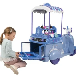Carretto dei Gelati Elettrico per Bambini 7,2V Gioco Disney Frozen