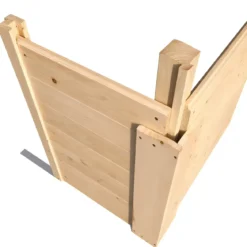Casa 365x275 in Legno 28 mm da Giardino Rimessa per Attrezzi Casetta Depandance