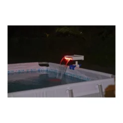 Cascata a Led per Piscine Fuori terra Frame Illuminazione Luci Lampada Bestway