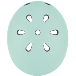 Casco Bici Bambini Regolabile Verde Pastello XXS-XS 48-51 cm con LED