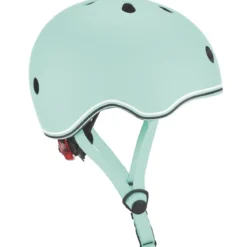 Casco Bici Bambini Regolabile Verde Pastello XXS-XS 48-51 cm con LED