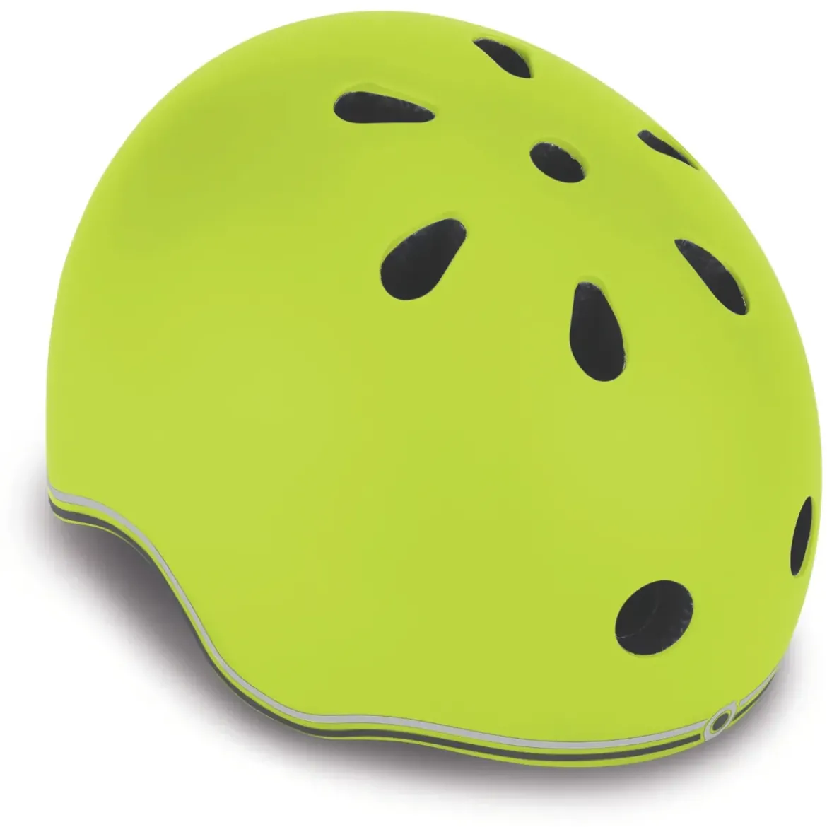 Casco Bici per Bambini Regolabile Verde Lime XXS-XS 48-51 cm con LED