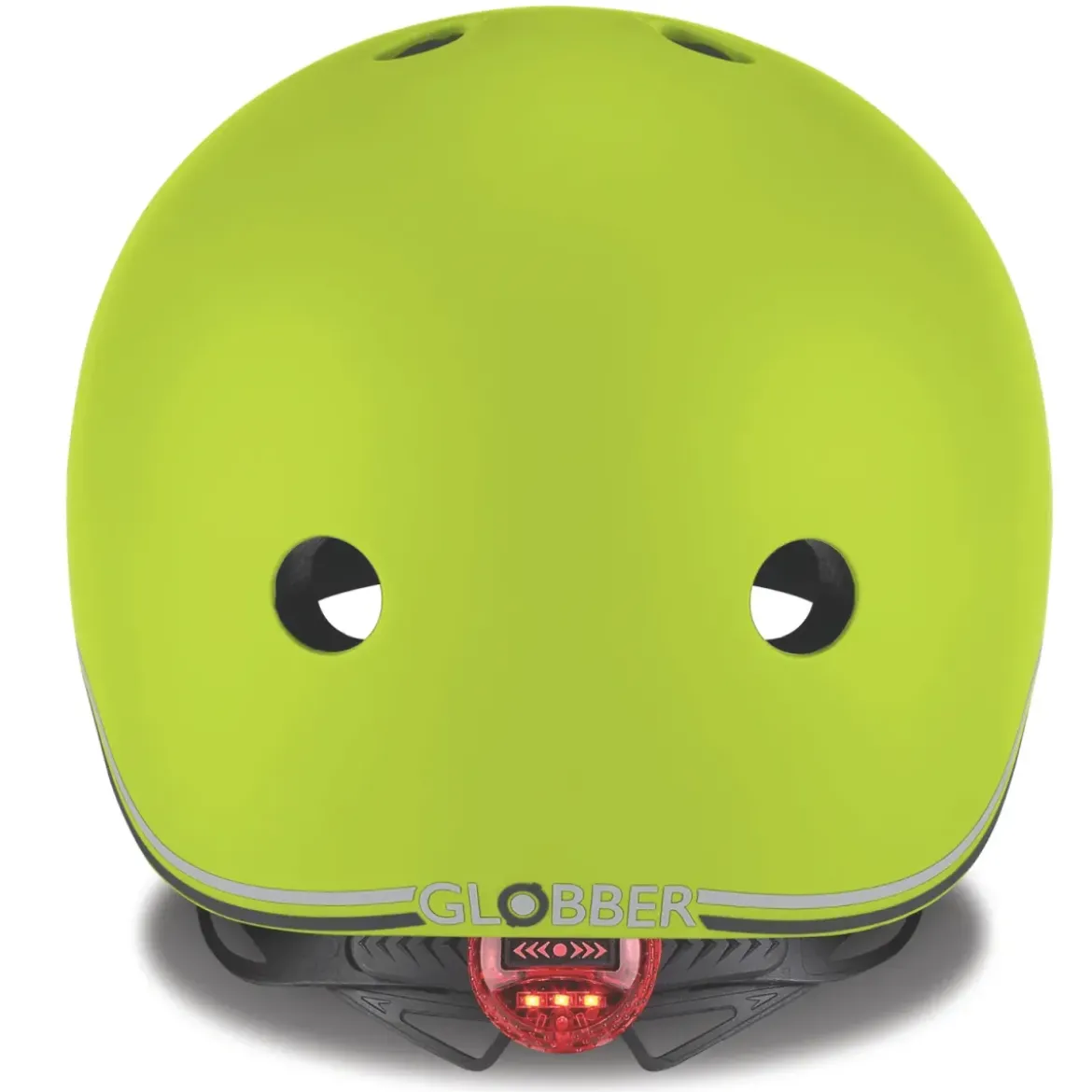 Casco Bici per Bambini Regolabile Verde Lime XXS-XS 48-51 cm con LED