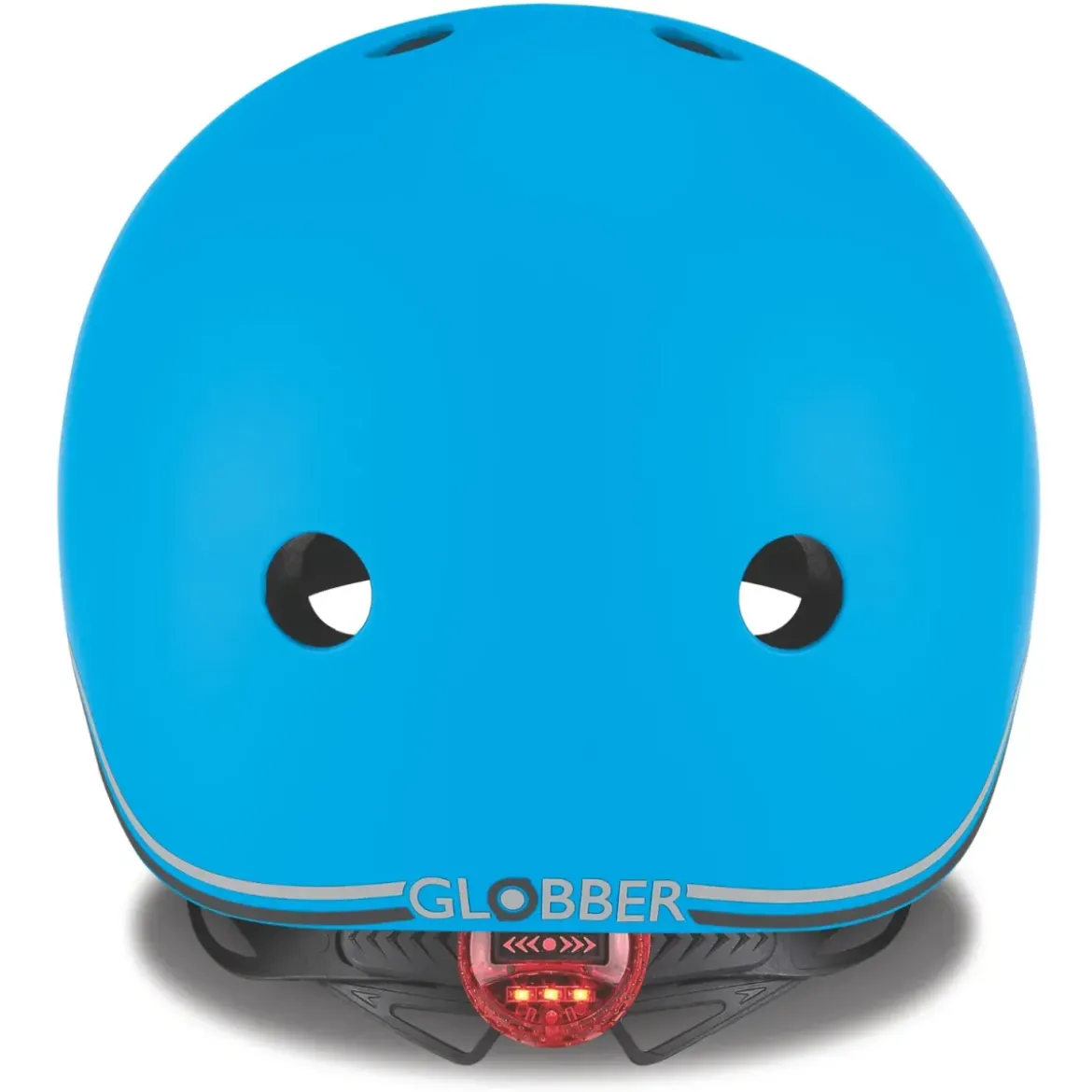 Casco Bici per Bambini Regolabile Azzurro XXS-XS 48-51 cm con LED