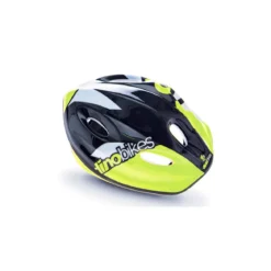 Casco da Bici Bambino Giallo Nero Dino Bike Bimbo Bicicletta Pattini Monopattino