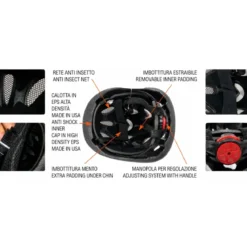 Casco da Bicicletta per Bambini XS 49-51cm Regolabile con Manopola