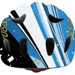 Casco da Bicicletta per Bambini XS 49-51cm Regolabile con Manopola