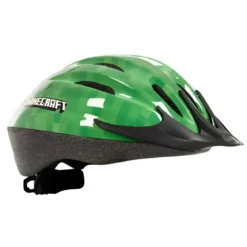 Casco per Bambini Minecraft 50–54 cm Certificato per Bici Regolabile
