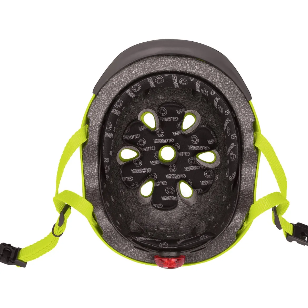 Casco per Bambini XS-S Ø 48-53 cm Chiusura Magnetica Verde Floreale