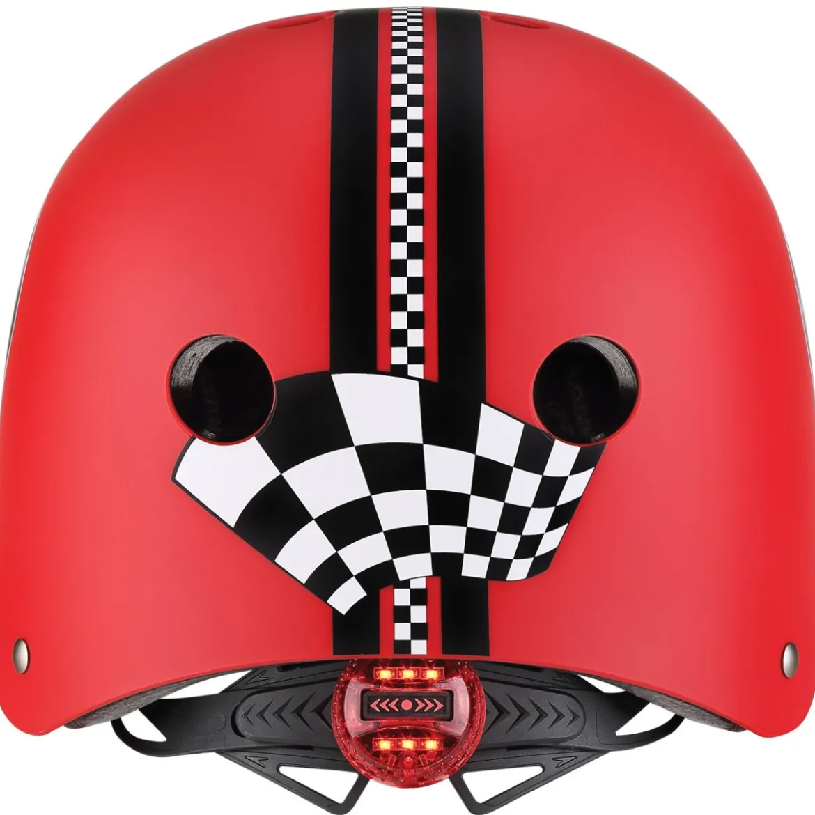 Casco per Bambini XS-S Ø 48-53 cm Chiusura Magnetica Rosso da Corsa