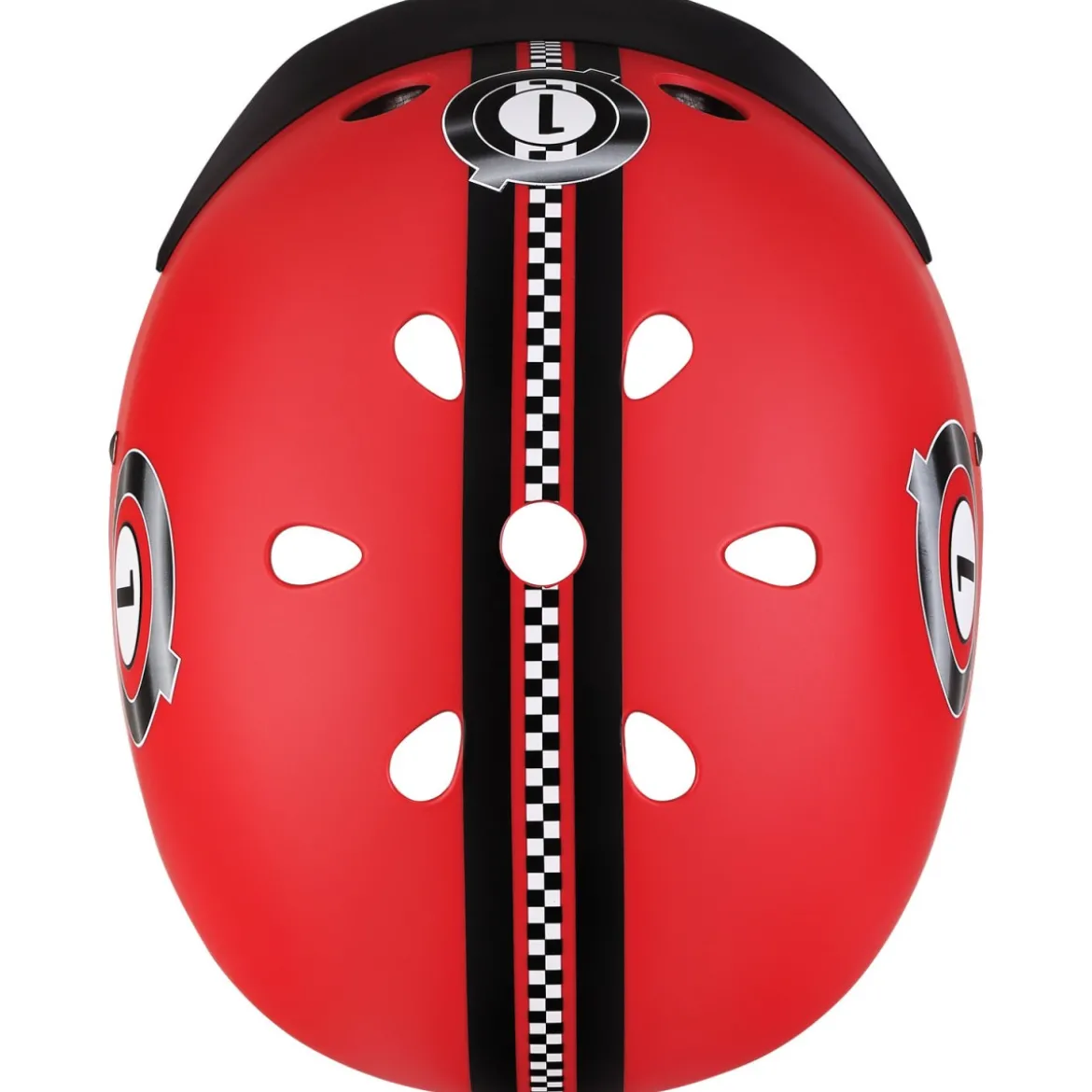 Casco per Bambini XS-S Ø 48-53 cm Chiusura Magnetica Rosso da Corsa