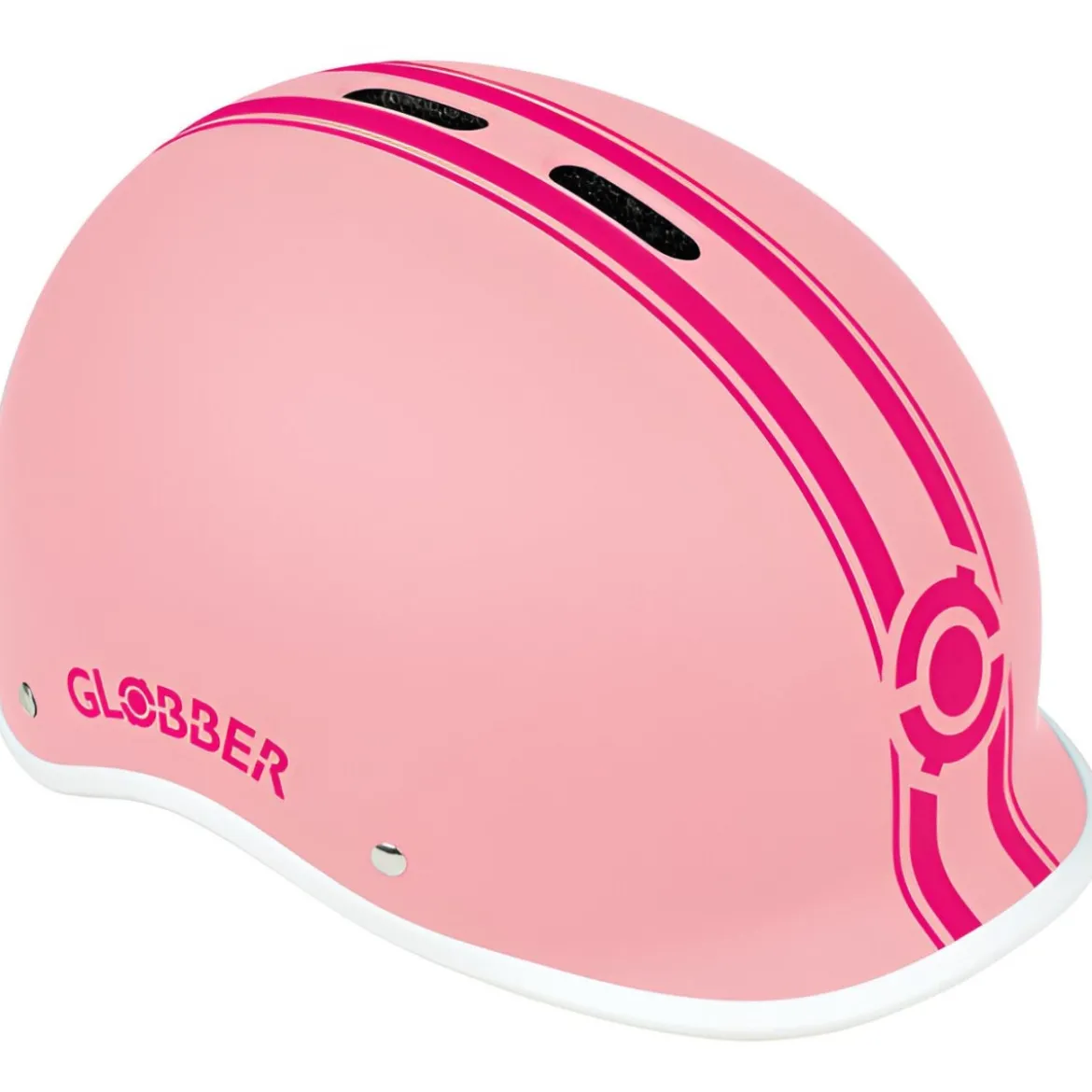 Casco Protettivo Bambini XS/S Ø 47-51cm Rosa Pastello LED Posteriore