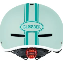 Casco Protettivo per Bambini XS/S Ø 47-51cm Verde Menta LED Posteriore