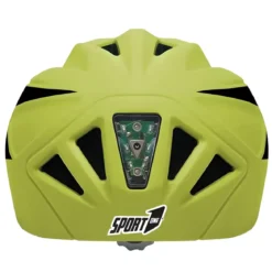 Casco Protezione Sport Misura Regolabile con Luci Led Taglia 52–56 cm