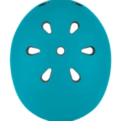 Casco Regolabile per Bambini XXS/XS Ø 48-51 cm Verde Acqua Luce LED