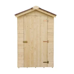 Casetta Armadio in Legno Mobile Ripostiglio da Giardino Esterno Porta Attrezzi