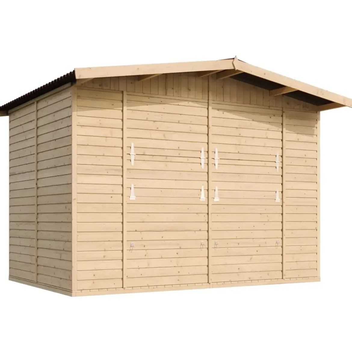 Casetta Chiosco in Legno 3x2 a Pannelli 17 mm Bar da Spiaggia Giardino