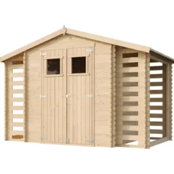 Casetta con Pavimento in Legno Legnaia 328x206x218 cm